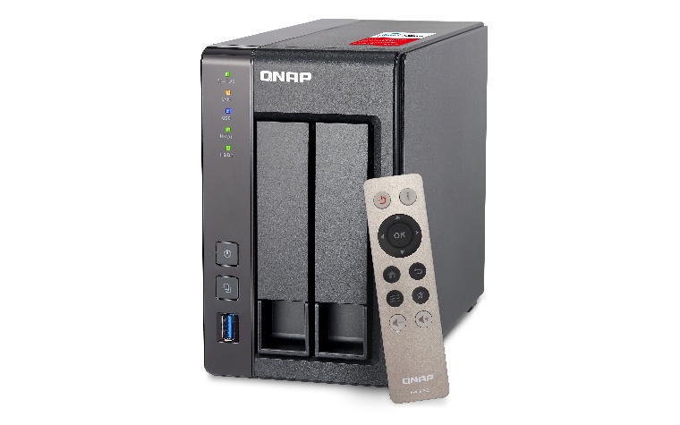QNAP TS-251 NAS, Intel Celeron 2.41GHz, USB 3.0, Gris - no  incluye Discos