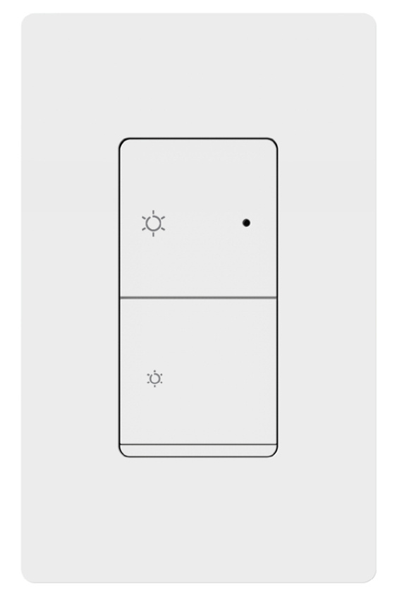 Qolsys Interruptor de Luz Inteligente IQDMR-PG, 2 Botones, RF, Blanco