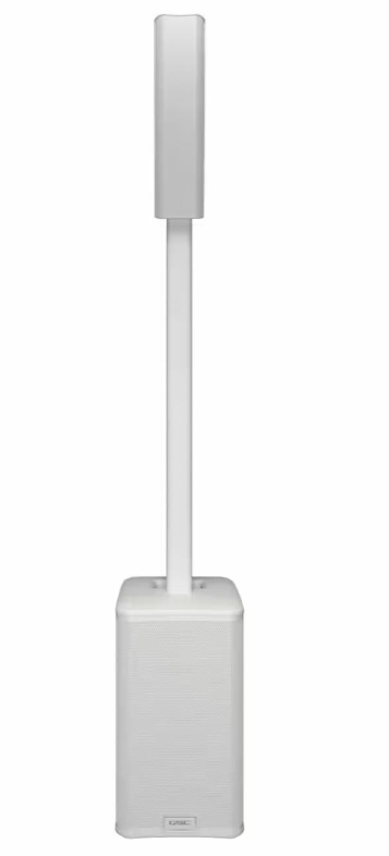 QSC Bafle Profesional Amplificado KC12, Bluetooth, Alámbrico/Inalámbrico, 300W RMS, 3.000W PMPO, USB, XLR, Blanco