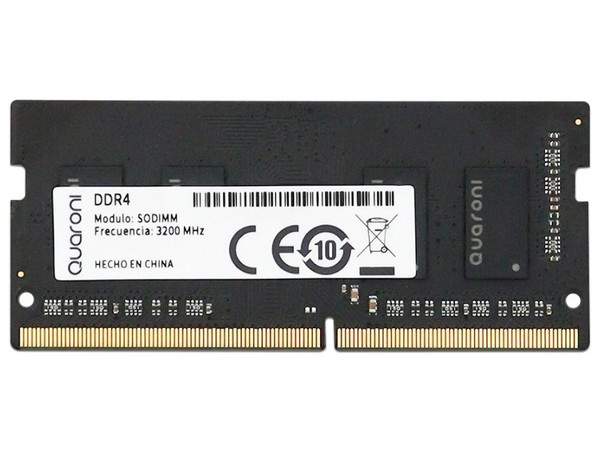 Memoria RAM para Laptop Quaroni QD4S16G1 DDR4, 3200MHz, 16GB, Non-ECC, CL22, 260-pin SO-DIMM