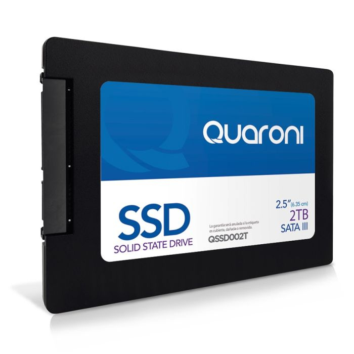 SSD Quaroni QSSD002T, 2TB, 2.5", 470 MB/s Escritura, 500 MB/s Lectura, SATA III
