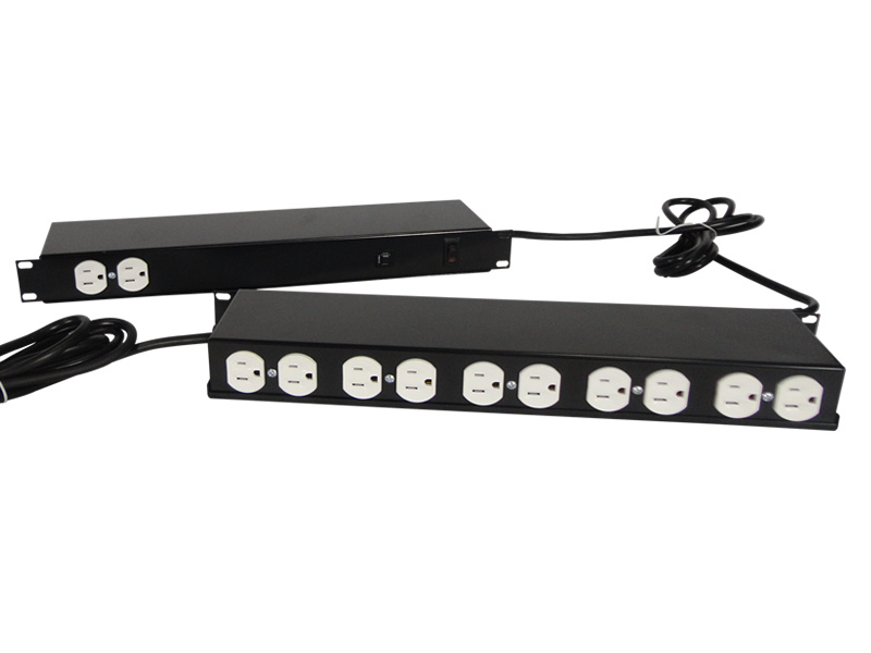 Racks & Cabs PDU para Rack B004-BK 19", 1U, 12 Contactos