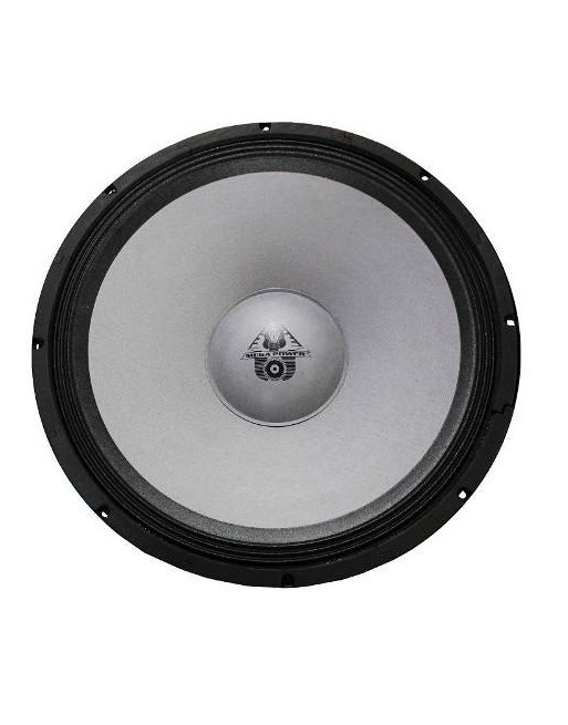 Radox Bocina para Auto 065-304, 500W RMS, 1 Vía, 98dB, 18"