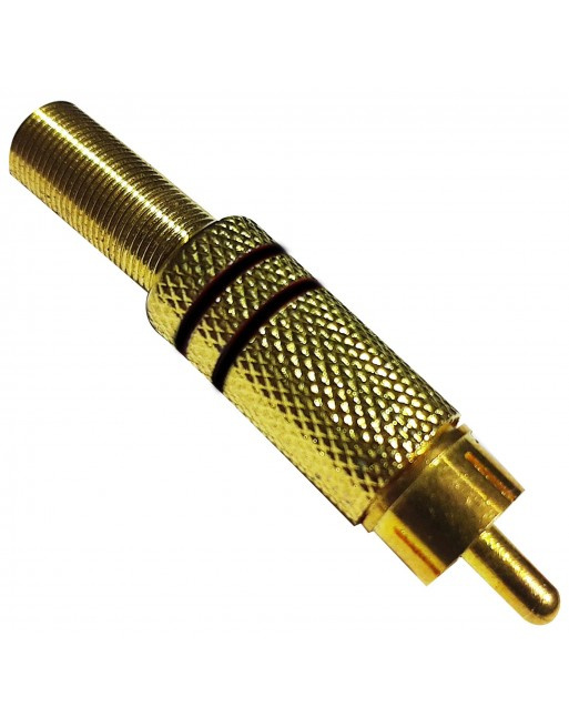 Radox Conector Plug RCA, Metálico