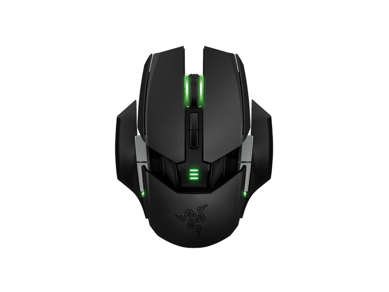 Mouse Gamer Razer Ouroboros Elite Ambidextrous, Inalámbrico, 8200DPI, Negro
