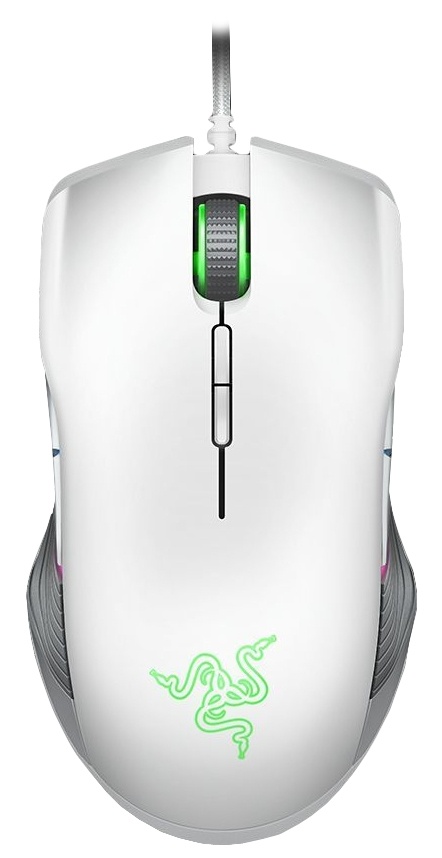 Mouse Gamer Razer Óptico Lancehead Tournament Mercury Edition, Alámbrico, USB, 16.000DPI, Plata/Blanco