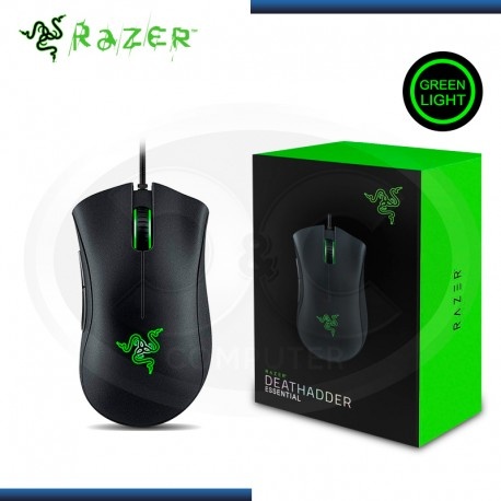 Mouse Gamer Razer Óptico DeathAdder Essential, Alámbrico, USB, 6400DPI, Negro
