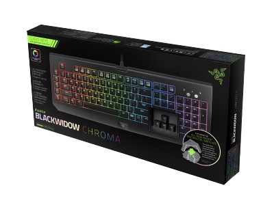 Teclado Gamer Razer BlackWidow Chroma, Teclado Mecánico, Alámbrico, USB, Negro
