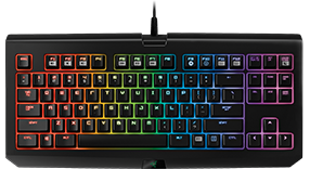 Teclado Gamer Razer BlackWidow Tournament Edition Chroma, Teclado Mecánico, Alámbrico, Negro (Inglés)