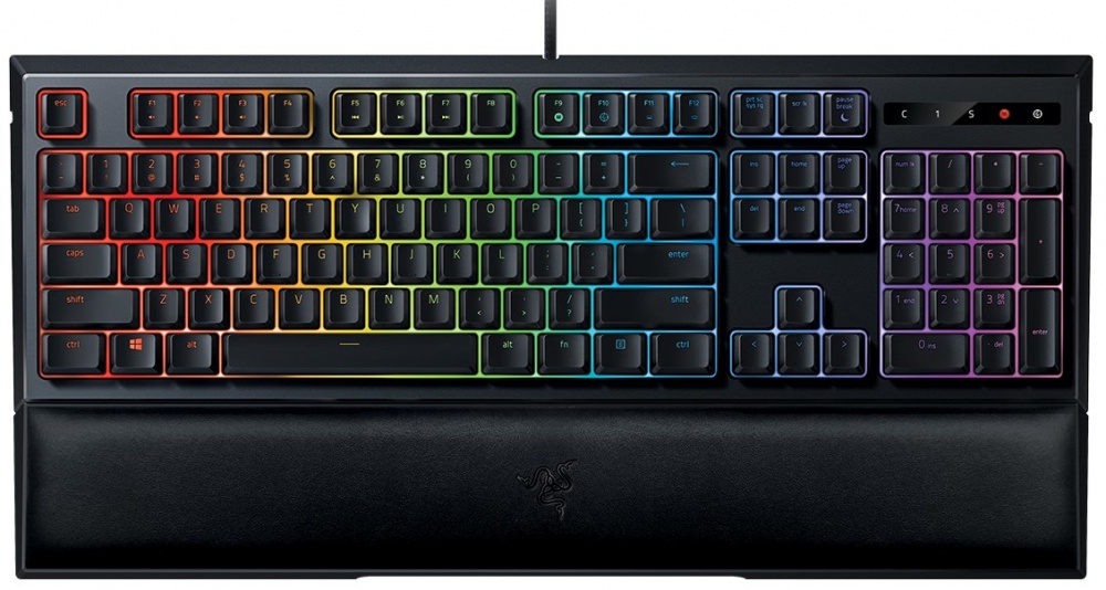 Teclado Gamer Razer Ornata Chroma RGB, Teclado Mécanico, Alámbrico, Negro (Español)