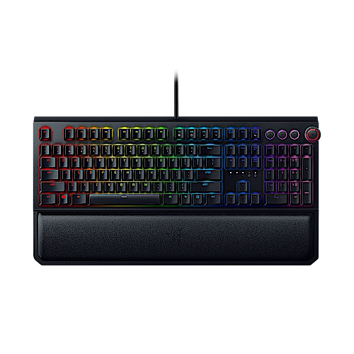 Teclado Gamer Razer BlackWidow Elite RGB, Teclado Mecánico, Green Switch, Alámbrico, Negro (Español)