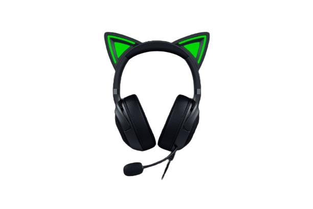 Razer Audífonos Gamer Kraken Kitty V2, Alámbrico, 2 Metros, USB, Negro