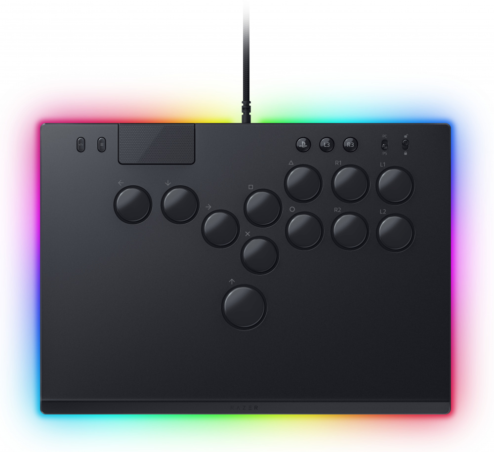 Razer Gamepad Kitsune, Alámbrico, USB-C, Negro