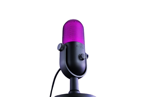 Razer Micrófono Seiren V3 Chroma, Alámbrico, Negro
