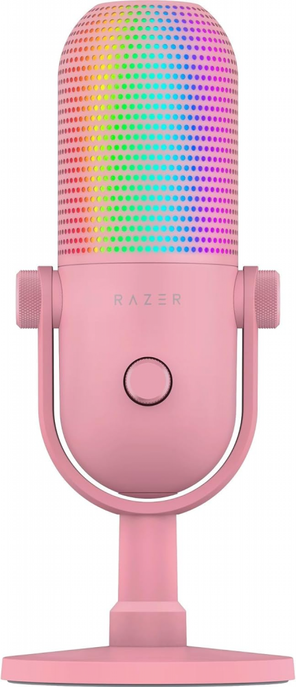 Razer Micrófono Seiren V3 Chroma RGB, Alámbrico
