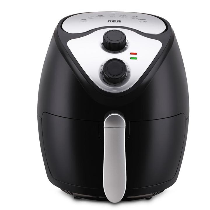 RCA Freidora de Aire RC-105, 2.6 Litros, Negro/Plata