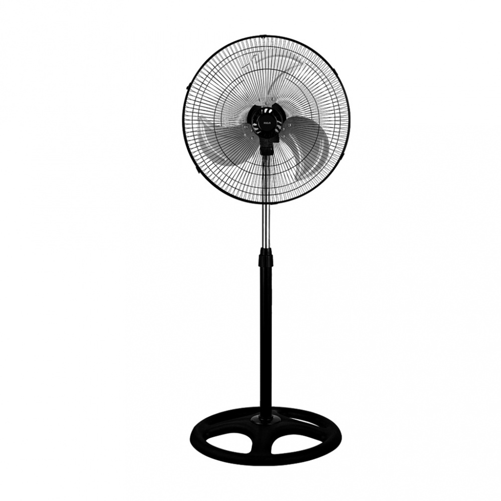 RCA Ventilador de Pedestal RC-18B3, 3 Velocidades, 18", Negro