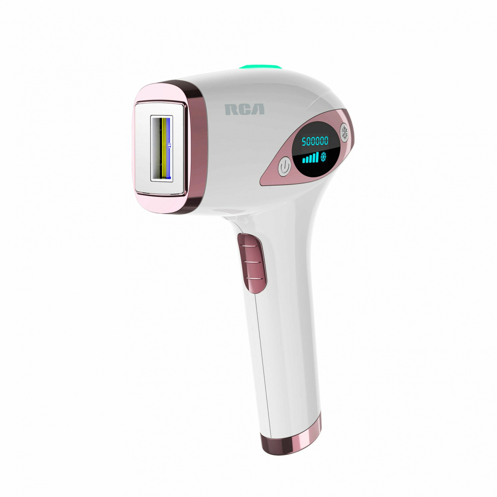 RCA Depiladora de Luz Pulsada con Función de Enfriamiento RC-IPL5, Rosa/Blanco