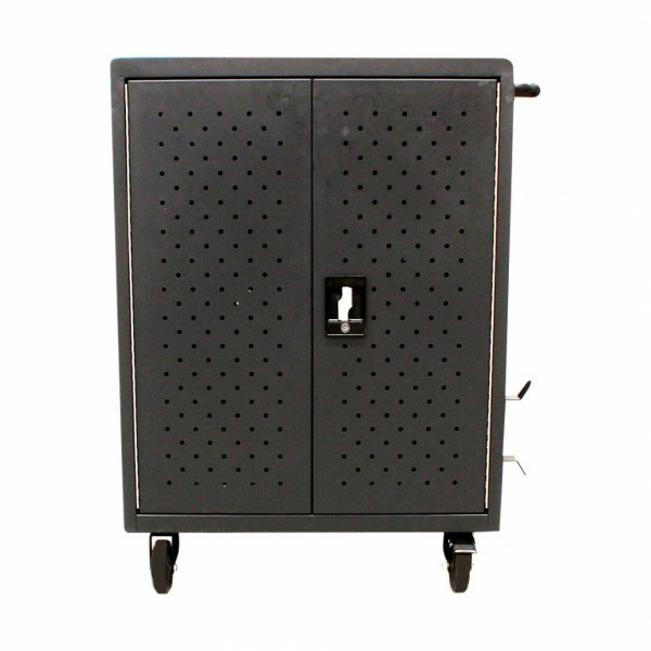 Redleaf Estación de Carga LCC-24, 24 Contactos AC, 125V, Negro