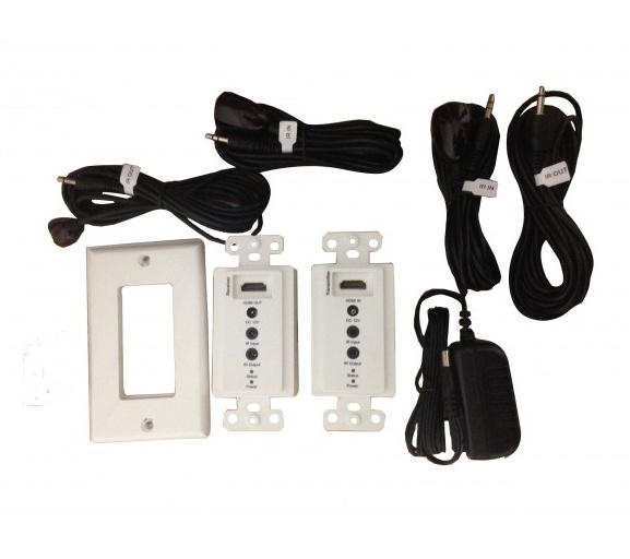 Redleaf Kit Extensor HDMI por Cable Cat5/Cat6, 1x HDMI, 1x RJ-45, 50 Metros