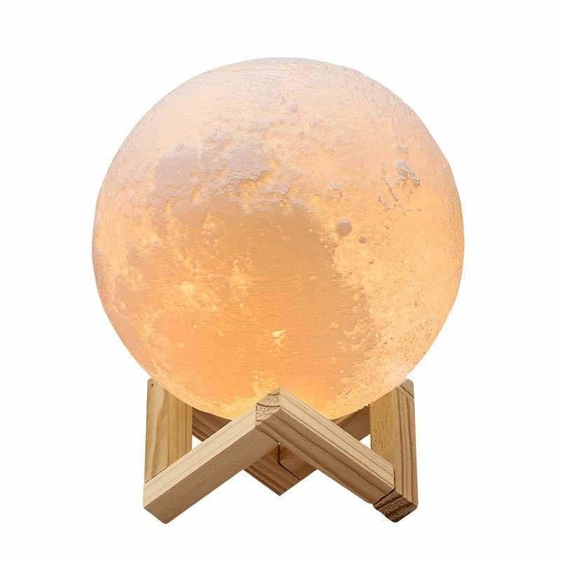 Redlemon Lámpara de Escritorio Luna 3D LED, USB, Multicolor