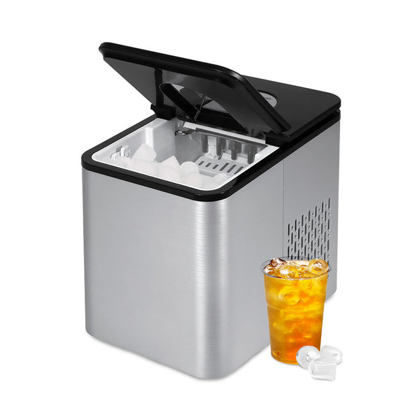 Redlemon Maquina de Hielo 83350, 2.2 Litros, Negro/Plata