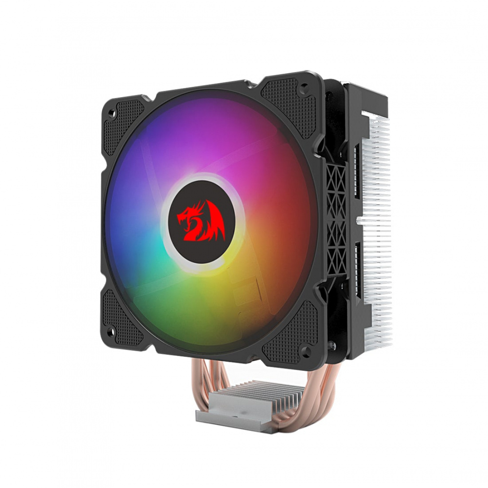 Disipador CPU Redragon Effect CC2000, 120mm, hasta 1700RPM, Negro 