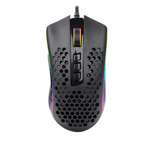 Mouse Gamer Redragon Óptico Storm Elite M988-RGB, Alámbrico, USB, 100DPI, Negro