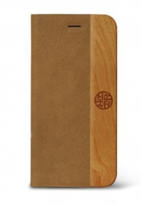 Reveal Funda de Cuero Nature Fusion para iPhone 6 Plus, Café