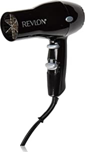 Revlon Secadora Compacta, 2 Velocidades, 1875W, Negro
