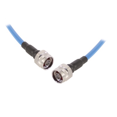 RF Industries Cable Coaxial LLPL Macho - LLPL Macho, 1 Metro, Azul