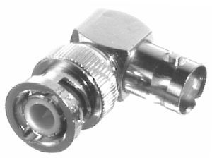 RF Industries Conector Coaxial BNC Macho - BNC Hembra, Níquel