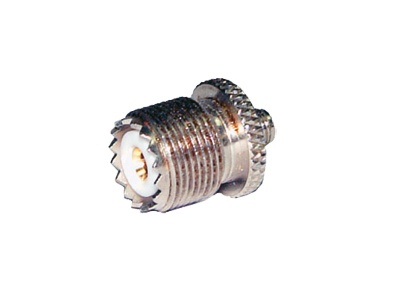 RF Industries Conector Coaxial en Linea SMA Hembra - UHF Hembra, Metálico