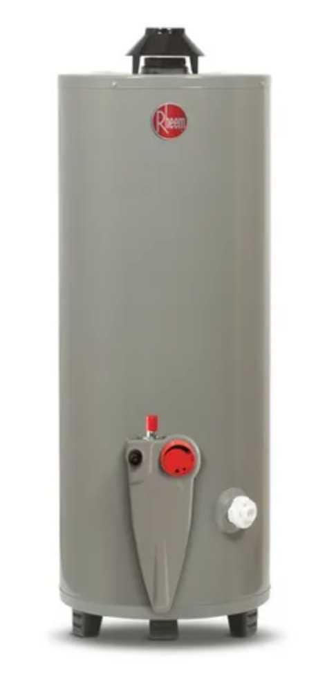 Rheem Calentador de Agua 29V20S, Gas Natural, 76 Litros/Hora, Gris
