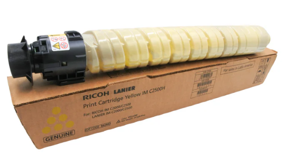 Tóner Ricoh 842443 Amarillo, 10.500 Páginas