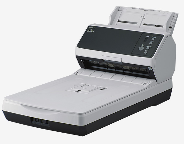 Scanner Ricoh Fi-8250, 600 x 600 DPI, Escáner Color, Escaneado Dúplex, USB/Ethernet