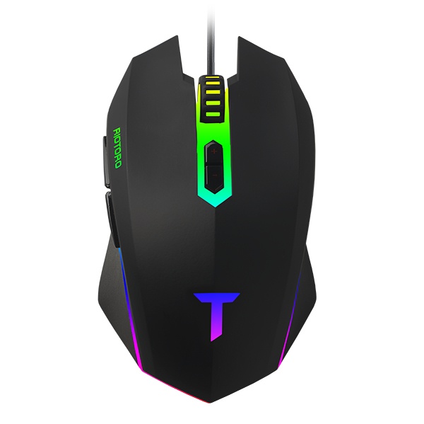 Mouse Gamer Riotoro Óptico URUZ Z5, Alámbrico, USB, 4000DPI, Negro