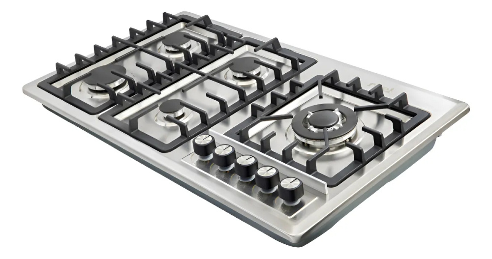 Rivel Parrilla de Gas Empotrable 5RIV-LIX90, 5 Quemadores