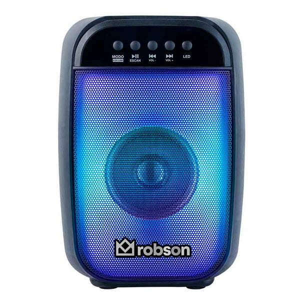Robson Bocina Portátil MSA-1002, Bluetooth, Alámbrico/Inalámbrico, USB-A, 100W, Negro