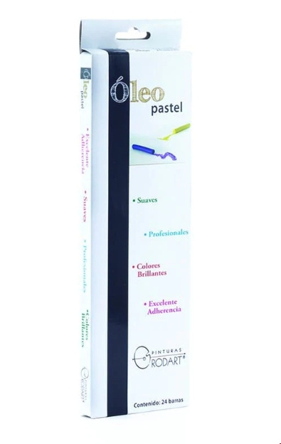 Rodart Set de Barras Óleo Pastel, Caja con 16 Colores