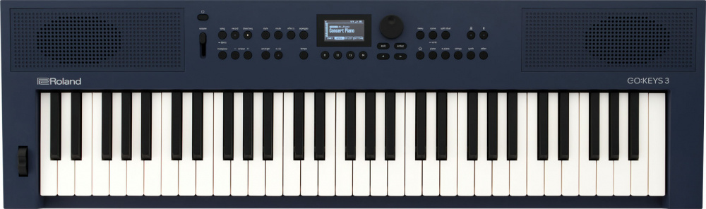 Roland Teclado Digital GO:KEYS 3, 61 Teclas, Bluetooth, MIDI, USB, Azul