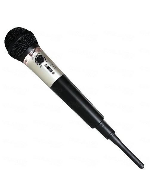 Romms Micrófono para Karaoke MC-230, Alámbrico/Inalámbrico