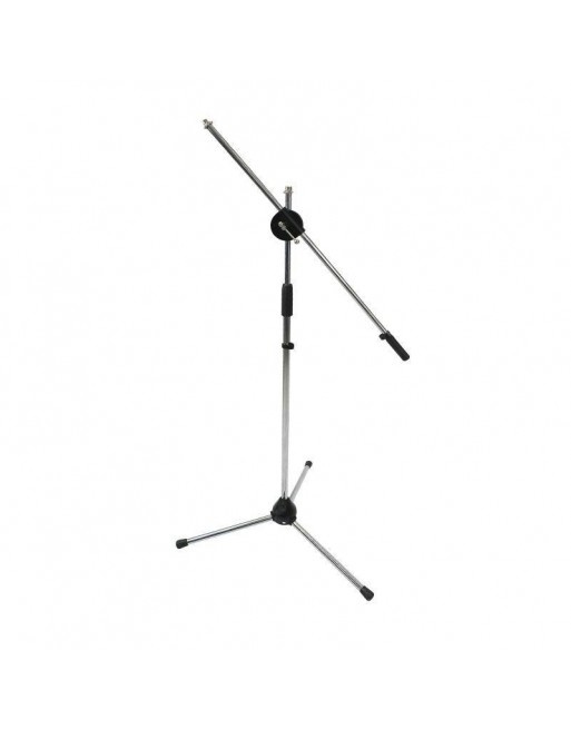 Romms Tripié de Piso para Micrófono MS-103, Plata
