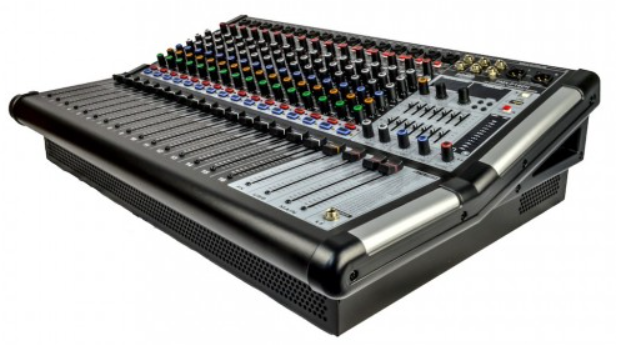 Romms Mezcladora Digital PMX-P16CH, 16 Canales, 32-bit, Bluetooth, USB, Entrada XLR 1000W