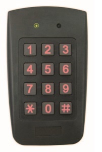 Rosslare Security Lector de Tarjetas con Teclado AC-F44, 500 Usuarios, Negro