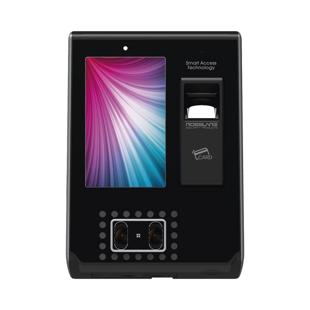 Rosslare Security Control de Acceso y Asistencia Biométrico AY-B9350, 2.000 Rostros/10.000 Huellas, RS-445