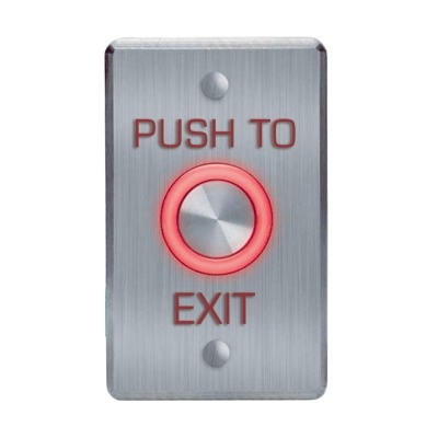 Rosslare Security Botón Pulsador EX-06E-0, Alámbrico