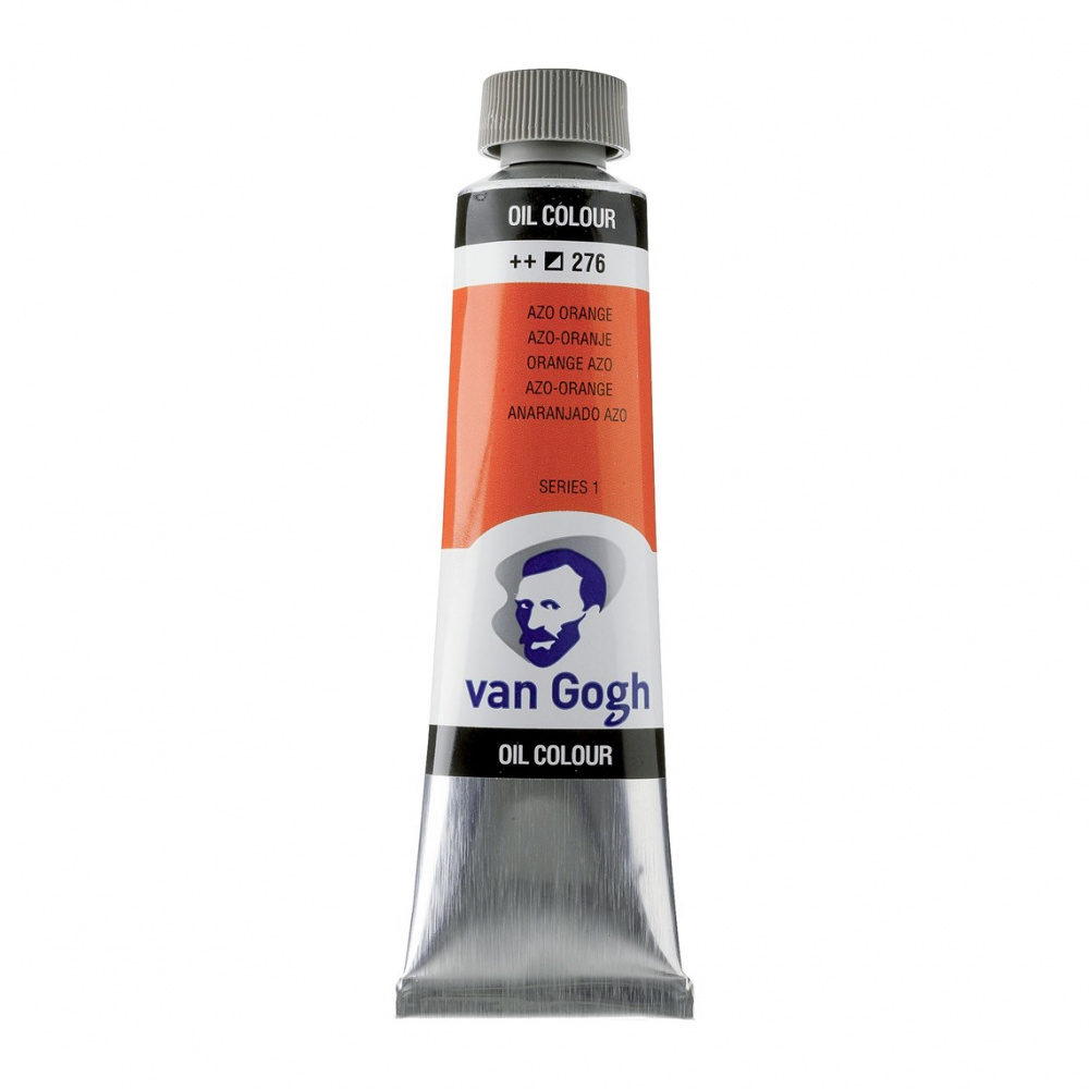 Royal Talens Pintura Óleo para Arte Van Gogh, 40ml, Anaranjado Azo No. 276