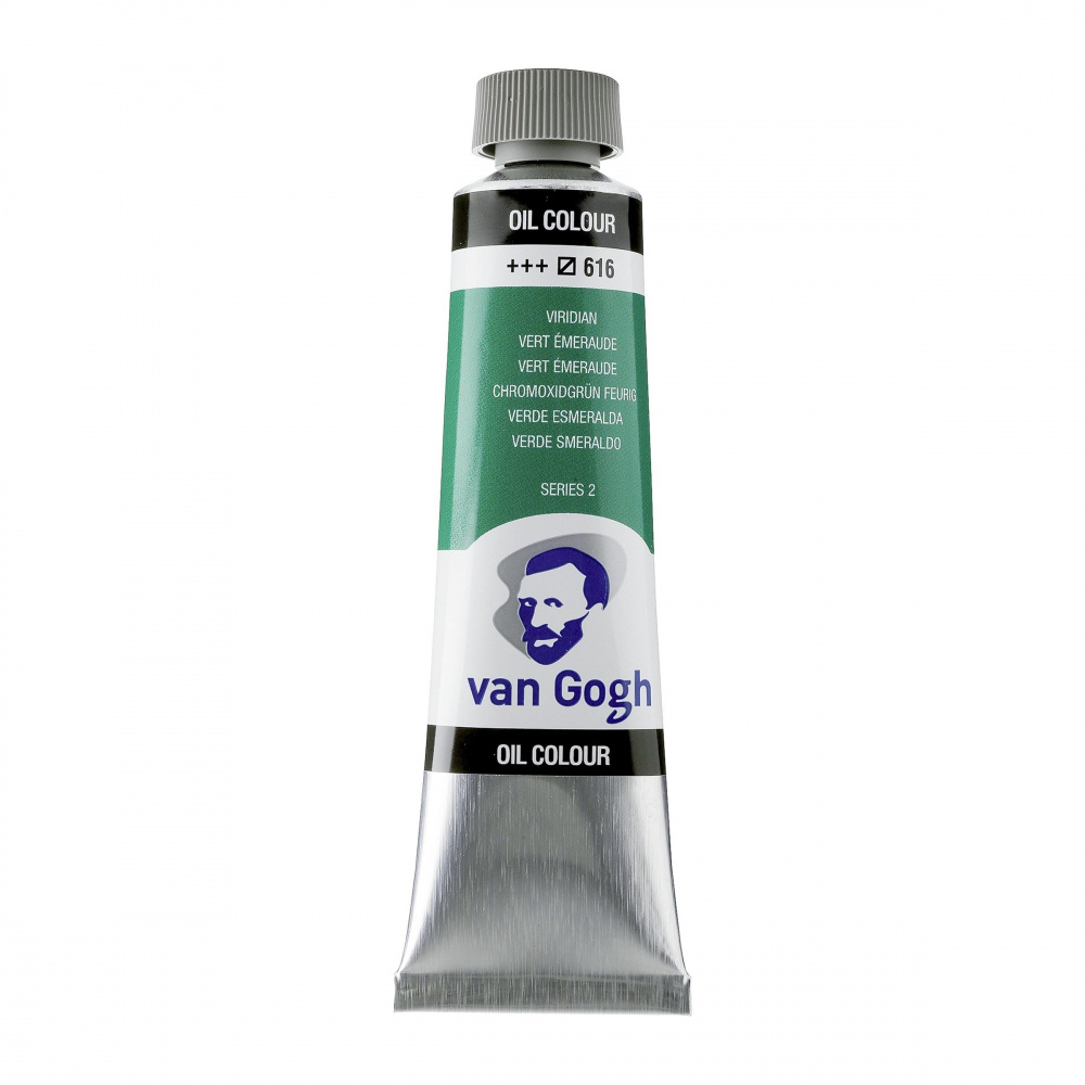 Royal Talens Pintura Óleo para Arte Van Gogh, 40ml, Verde Esmeralda No. 616
