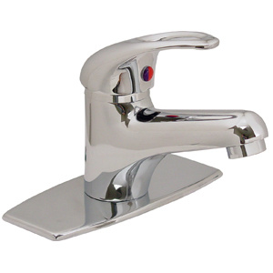 Rugo Monomando para Lavabo de Baño 24-MC, 4", Cromo